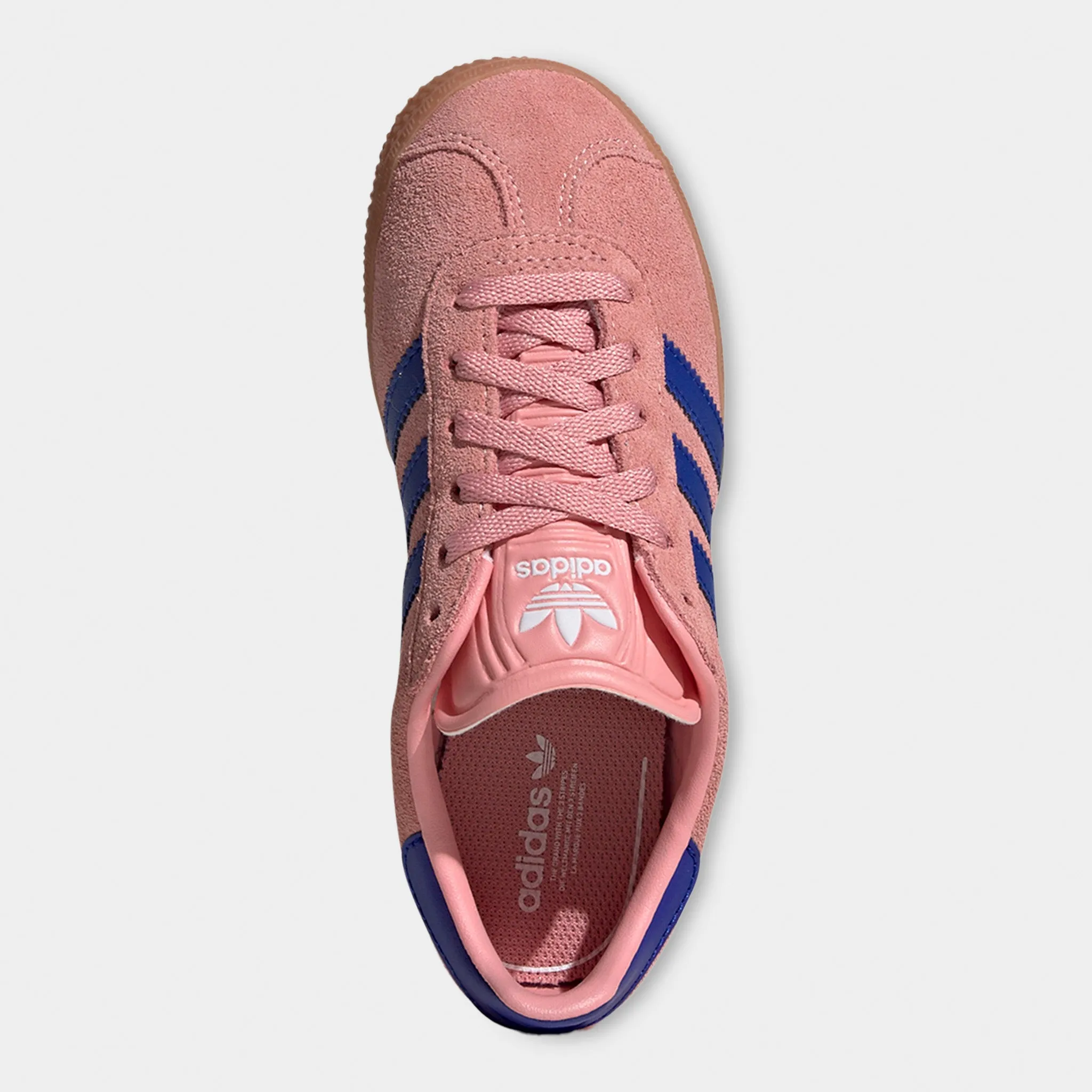 adidas Juniors' Gazelle Pink / Lucid Blue