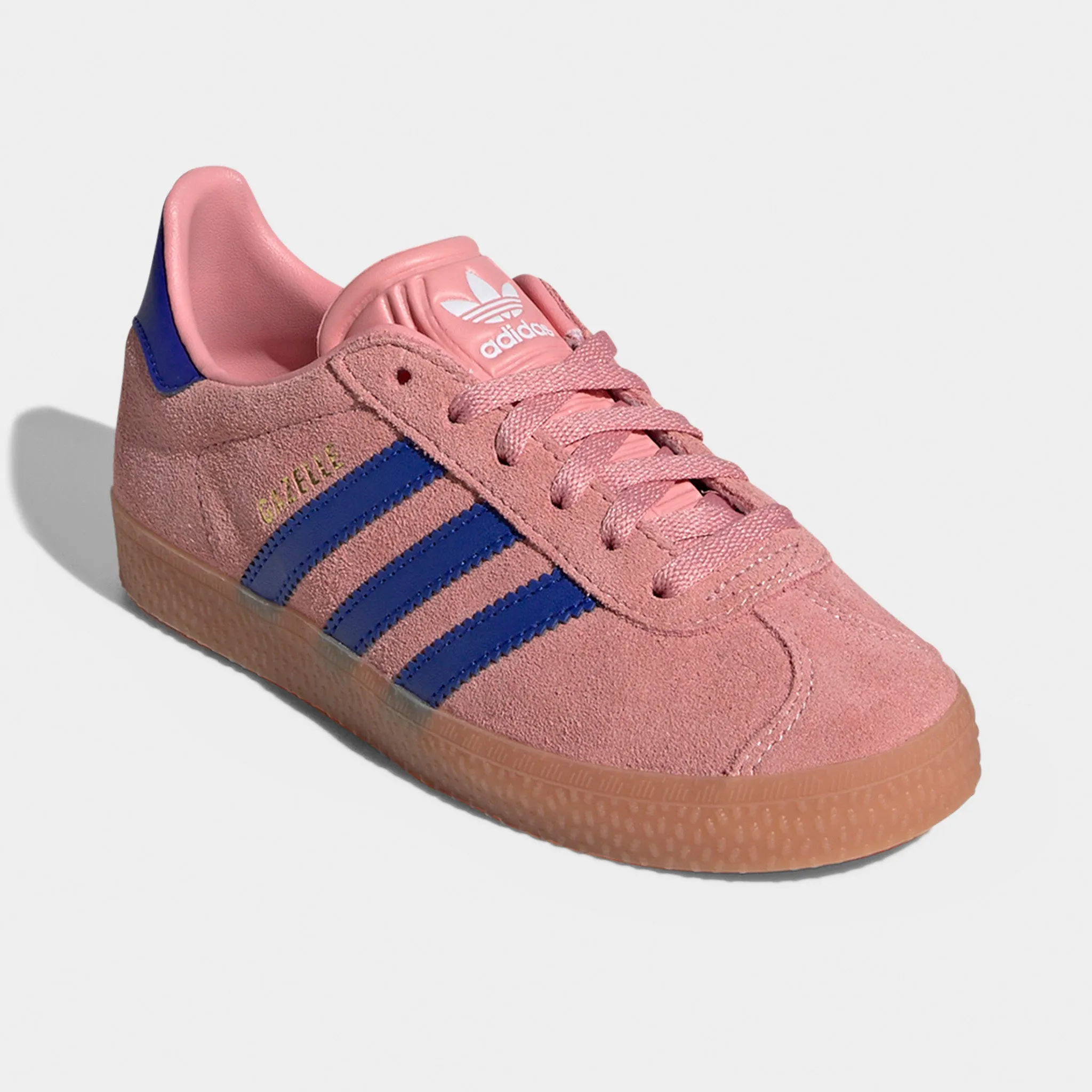 adidas Juniors' Gazelle Pink / Lucid Blue