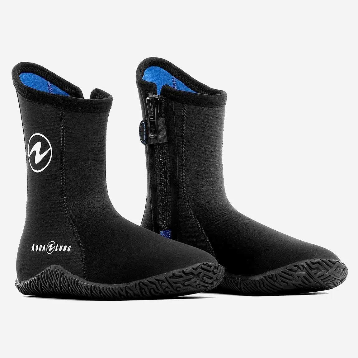 Aqualung 3mm Echozip Dive Boot Black / Blue