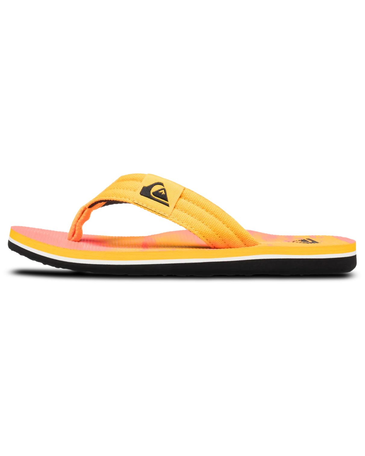 Boys Molokai Layback II Flip Flops in Fiery Coral Bloomfade