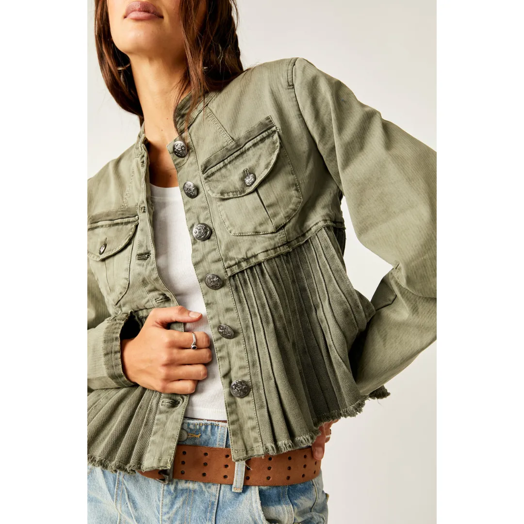 Cassidy Front Button Jacket