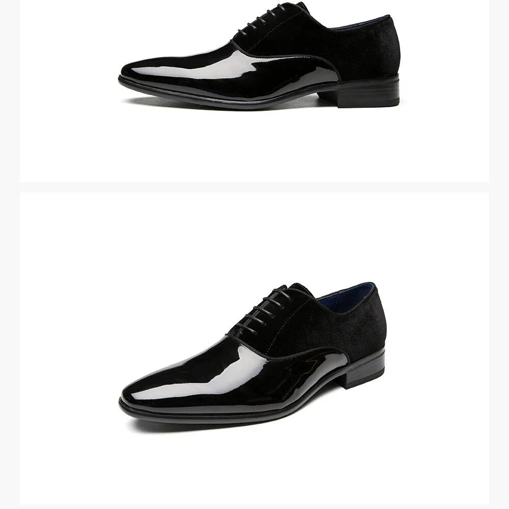 Comfortable Business, Wedding, Party And British Groom Lace-Up Shoes-JonasParamount