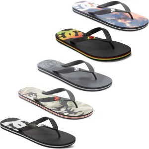 DC Shoes Mens Spray Sandals Flip Flops