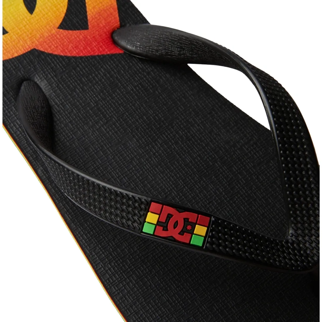 DC Spray Sandal Flip Flops - Rasta