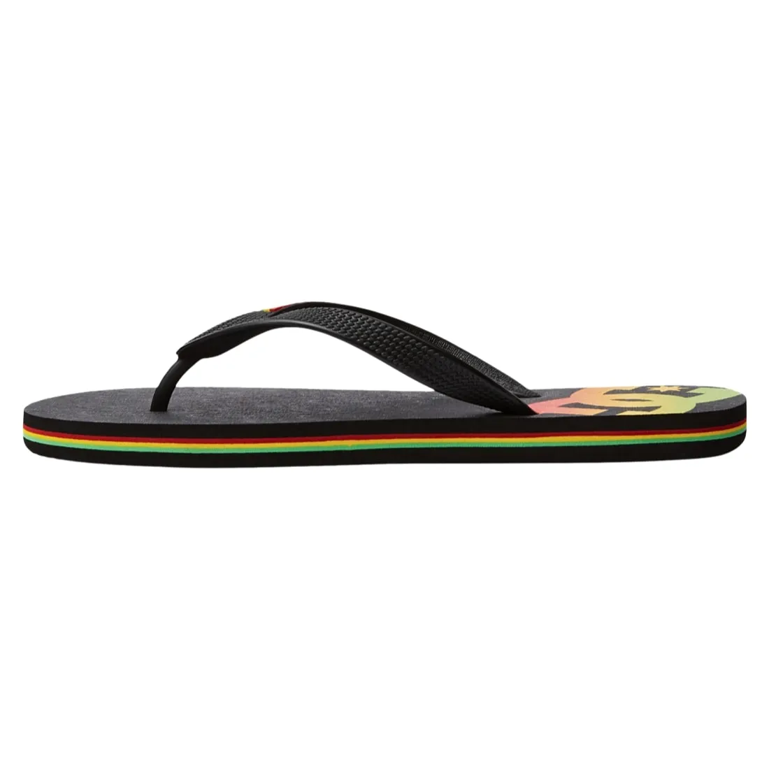 DC Spray Sandal Flip Flops - Rasta