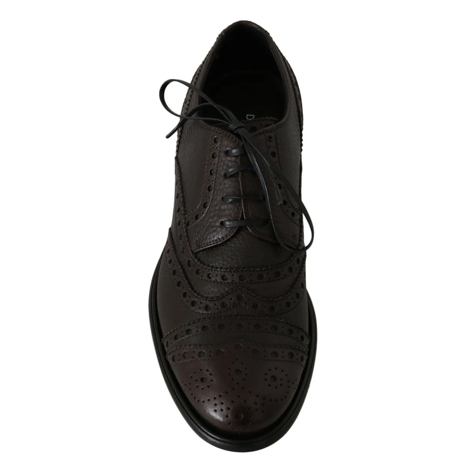 Dolce & Gabbana Elegant Wingtip Derby Dress Shoes