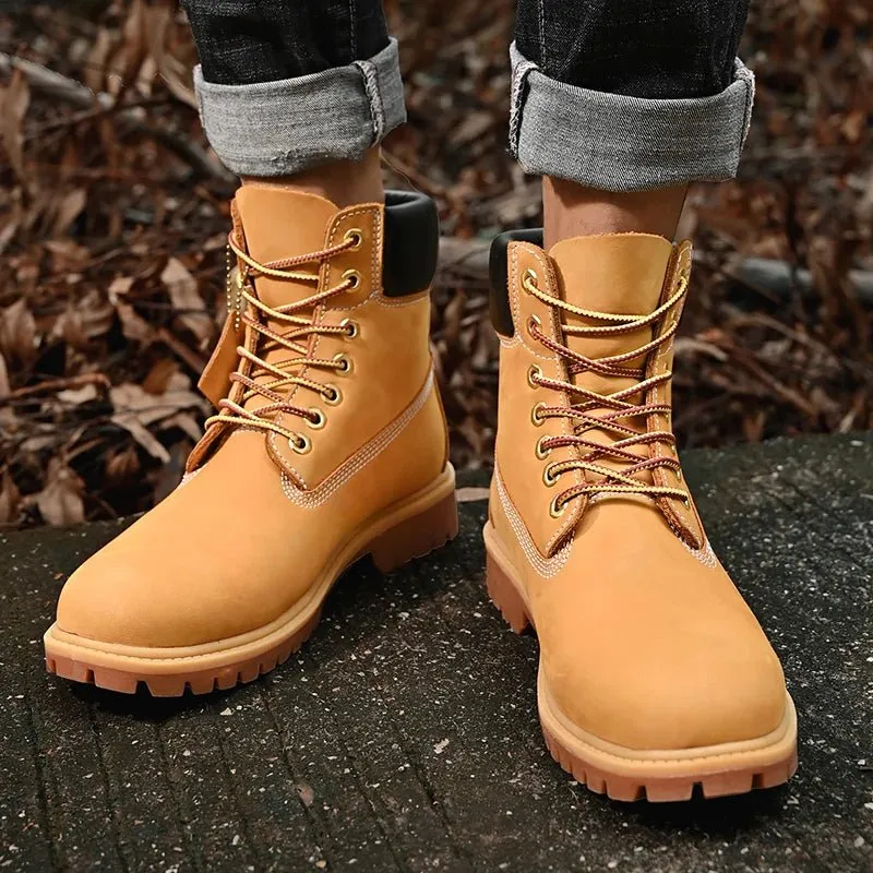 Durable Outdoor Couple Fashion Boots – Stylish and Adventure-Ready