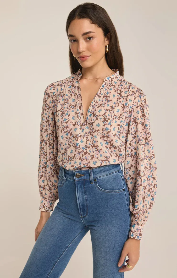 Esme La Paz Floral Blouse by Z Supply