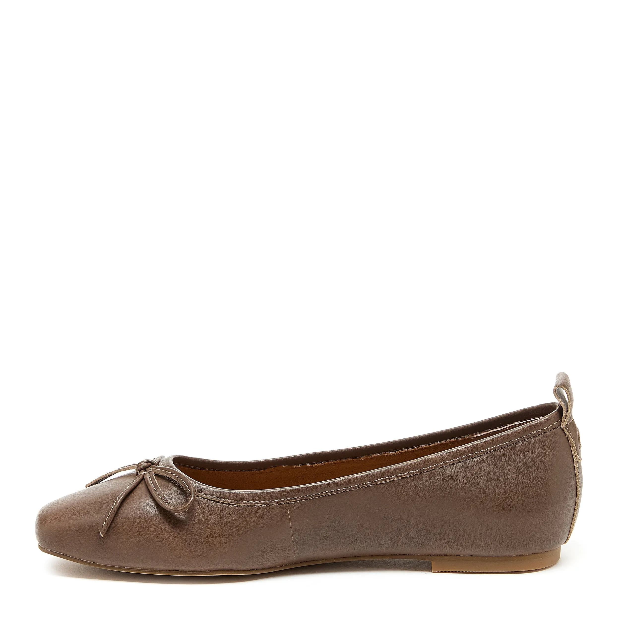 Frankie Taupe Ballet Flats