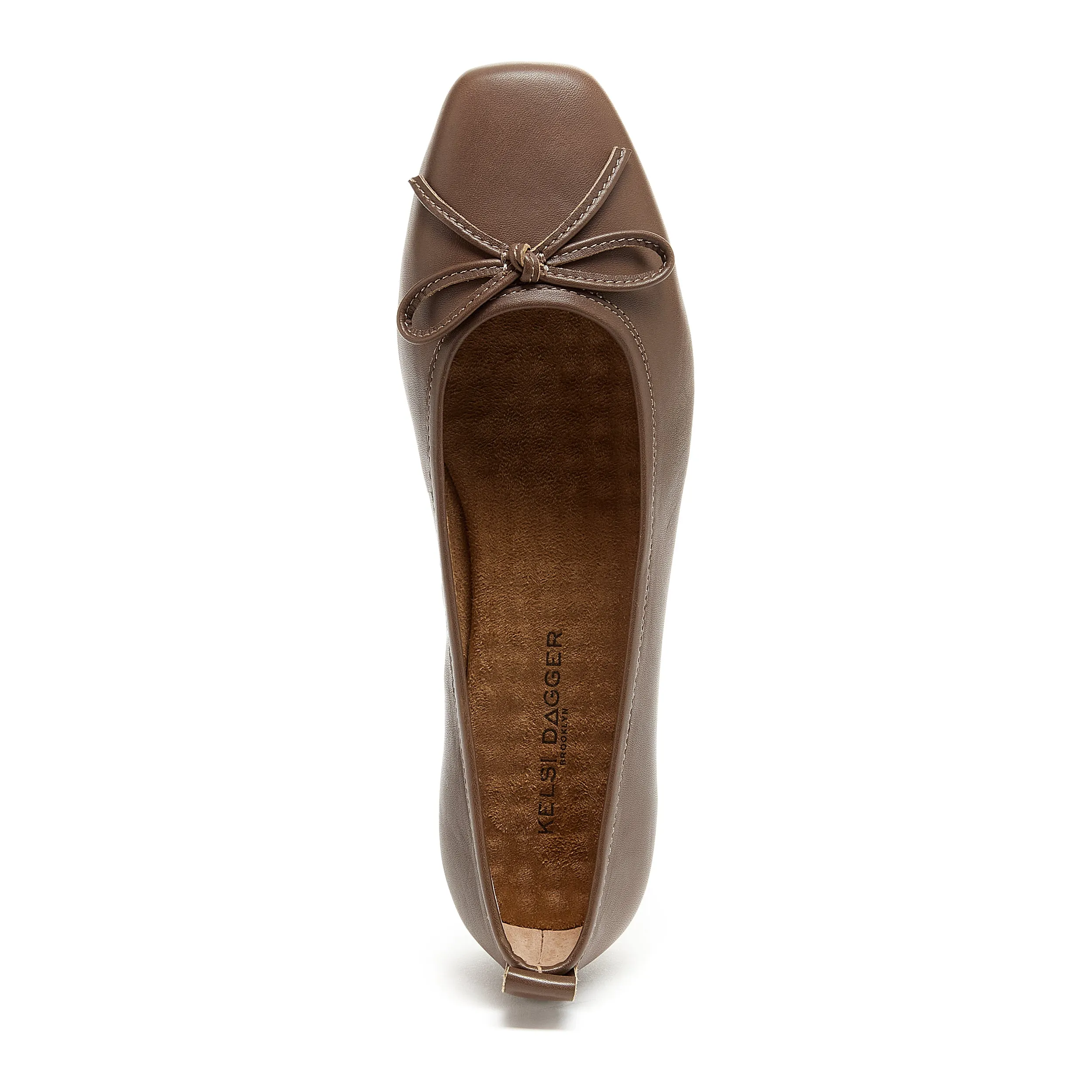 Frankie Taupe Ballet Flats