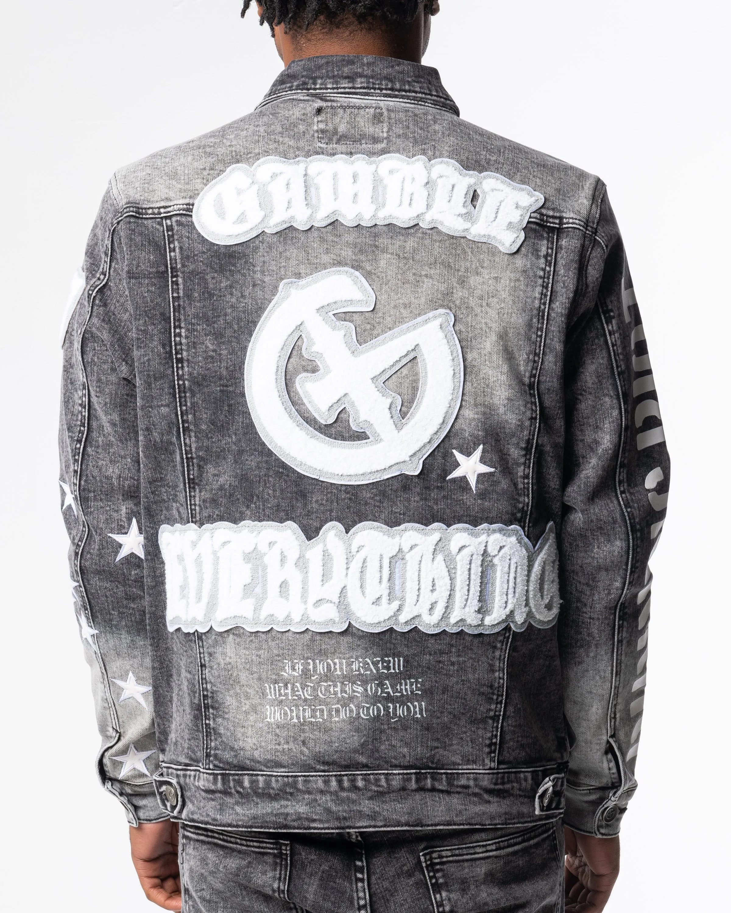 GAMBLE EVERYTHING JACKET (MIDNIGHT WASH)