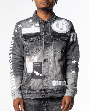 GAMBLE EVERYTHING JACKET (MIDNIGHT WASH)