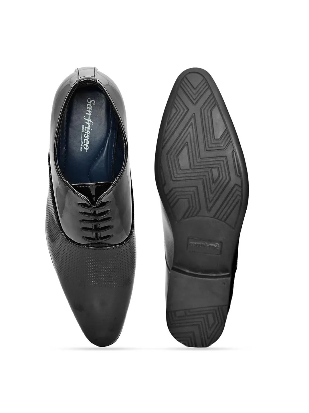 Hyde Black Patent Formal Shoes