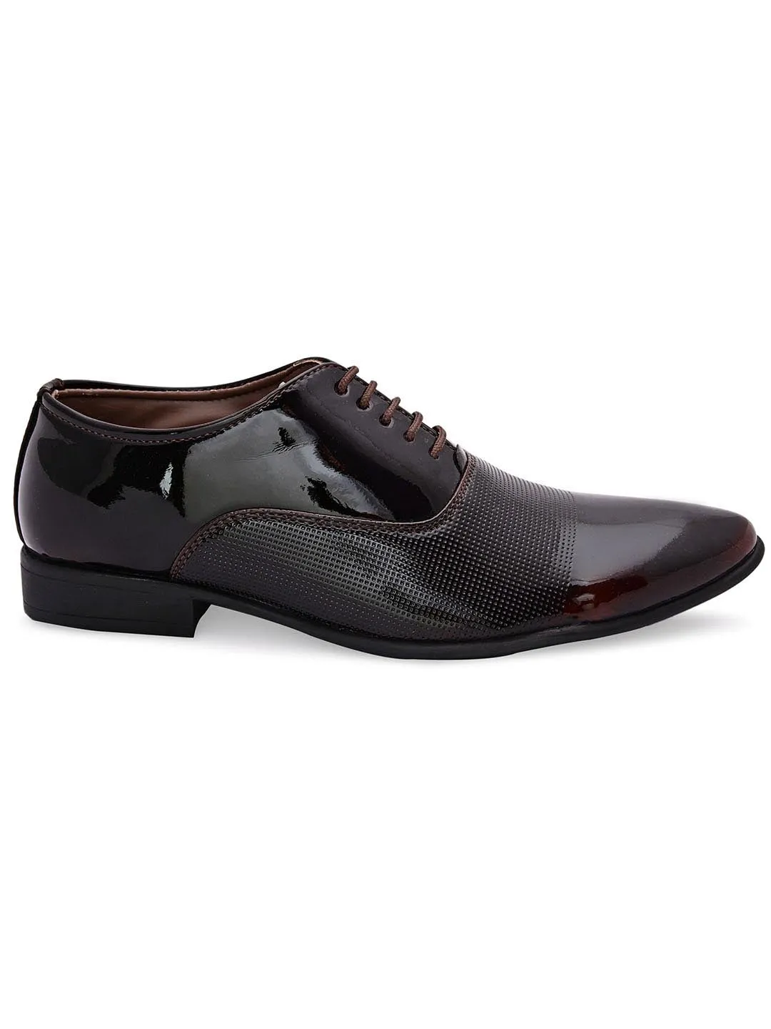 Hyde Brown Patent Formal Shoes