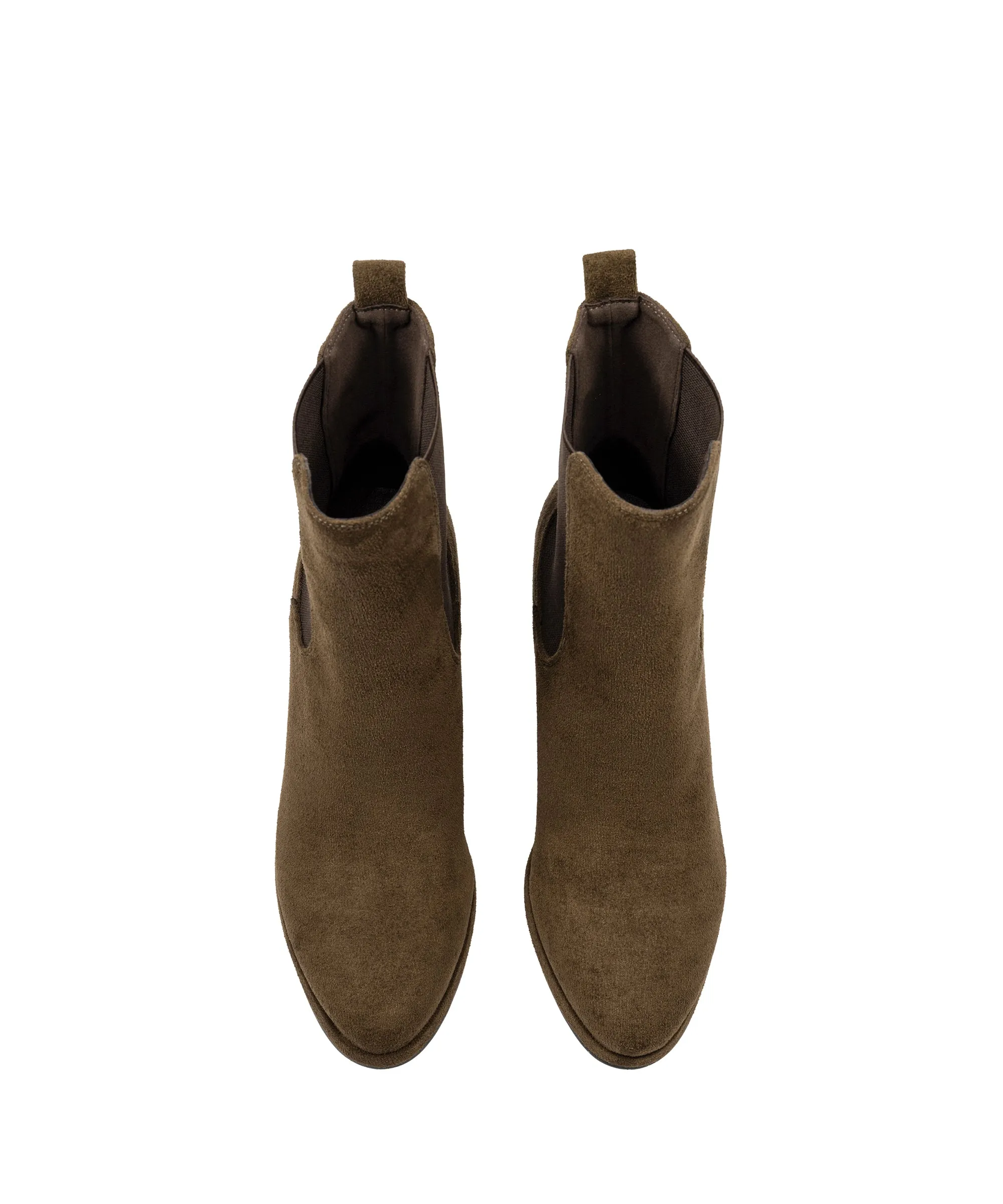 Ipekyol Suede Heeled Boots Brown