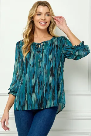 Jade 3/4 Sleeve Blouse