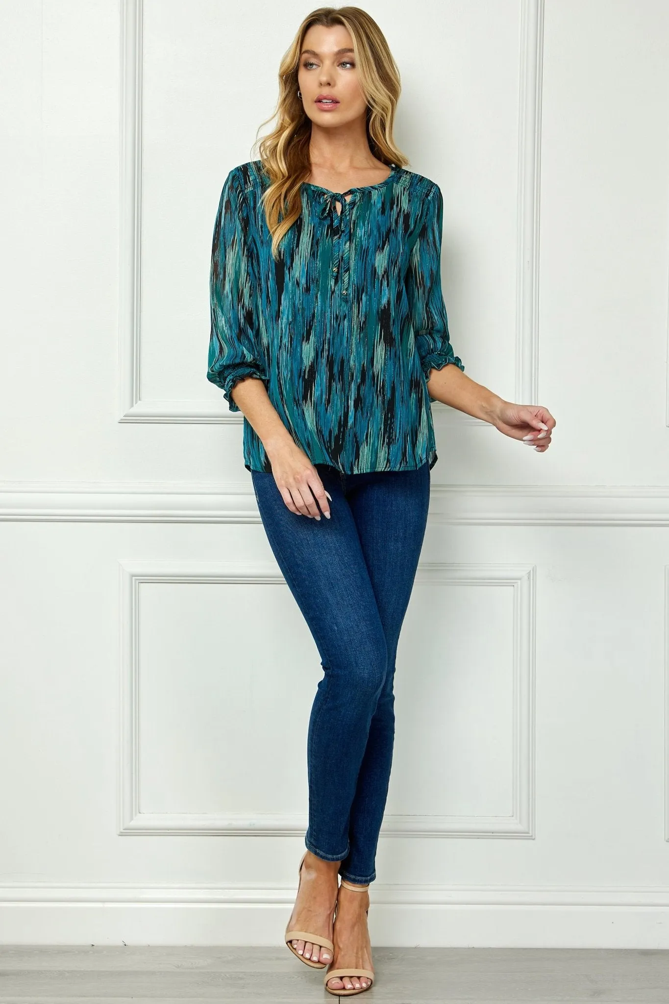 Jade 3/4 Sleeve Blouse