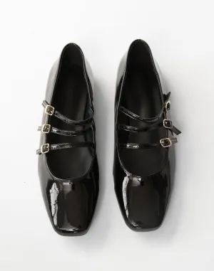 Kairo Ballet Flat (Black Patent) - By Billini