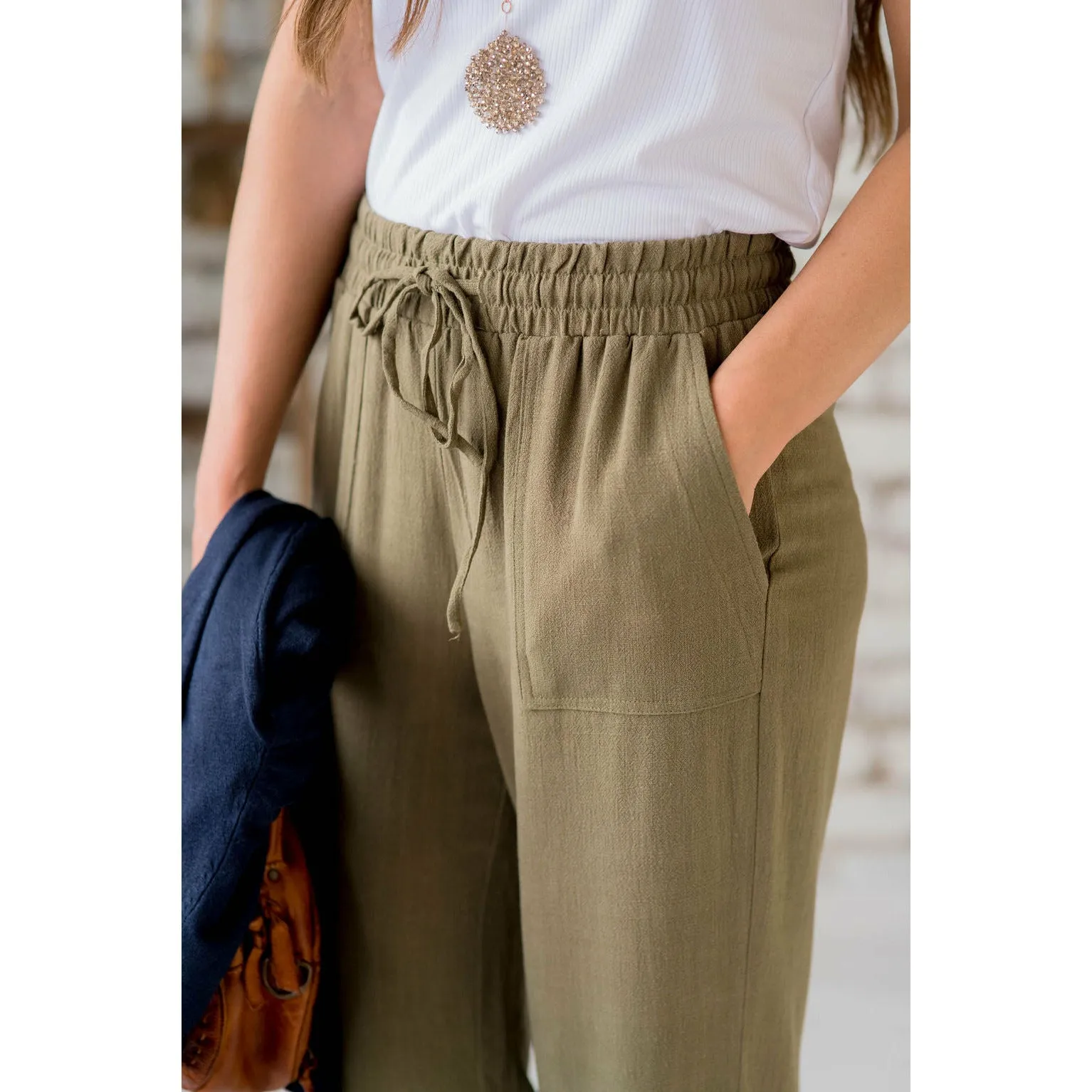 Lightweight Drawstring Pants