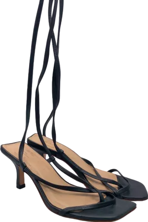 LPA Black Strappy Heeled Sandals UK 5