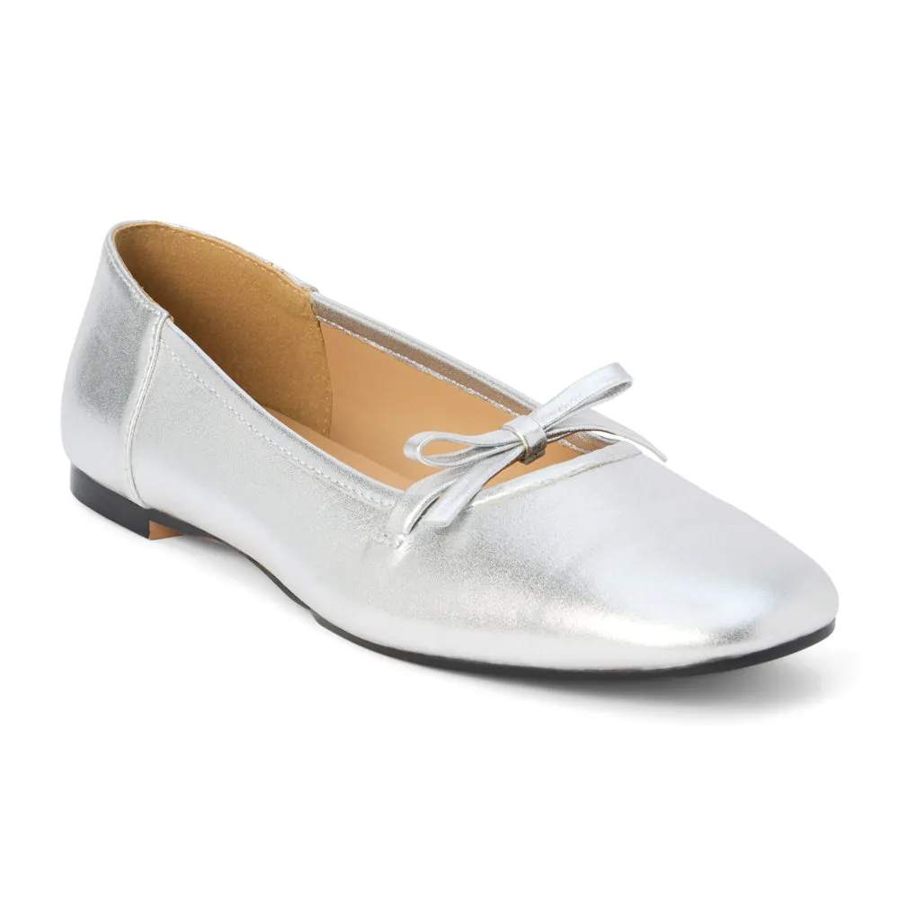 Missy Metallic Ballet Flats