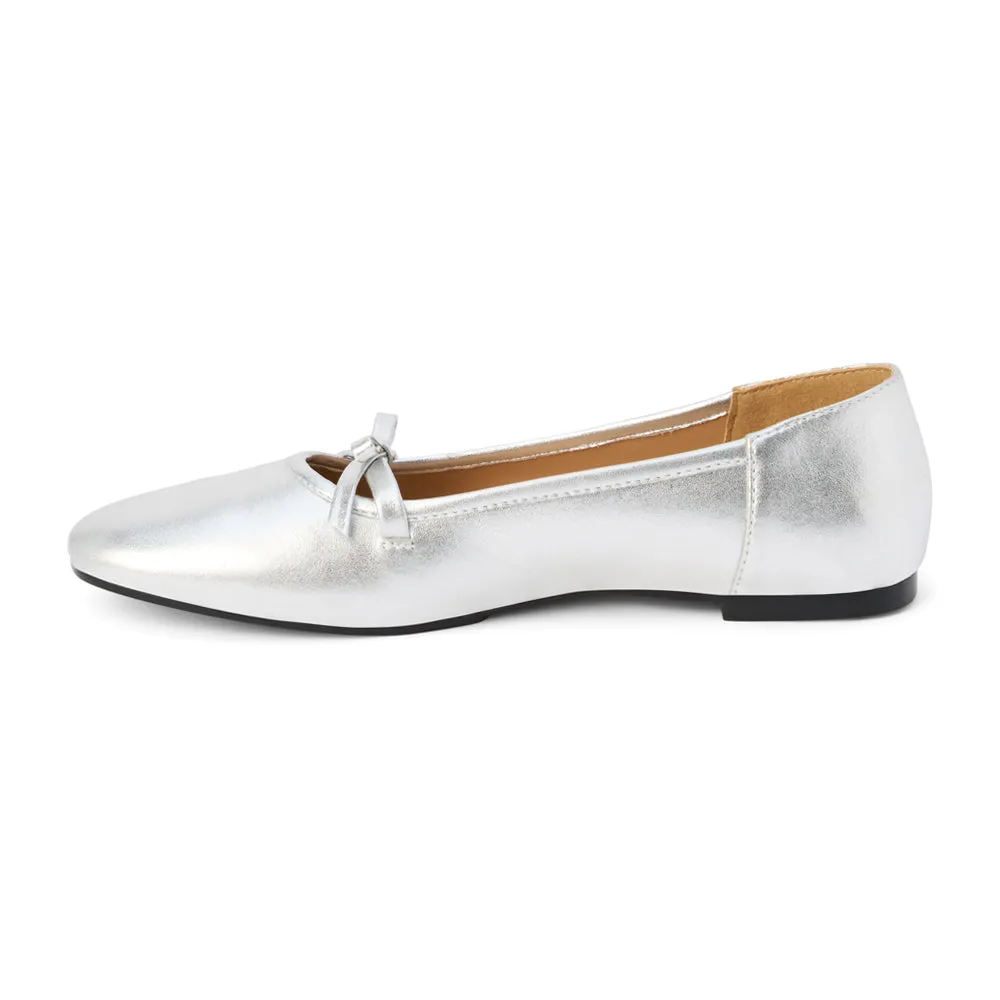 Missy Metallic Ballet Flats