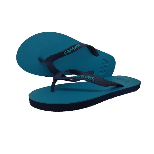 Natural rubber flip flops