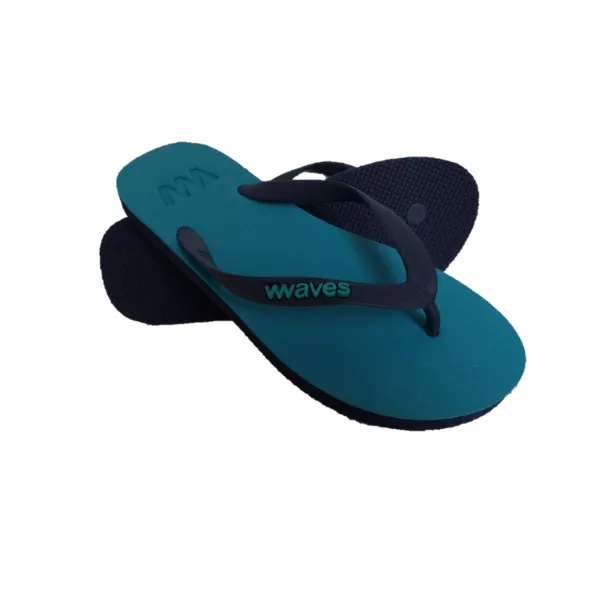 Natural rubber flip flops