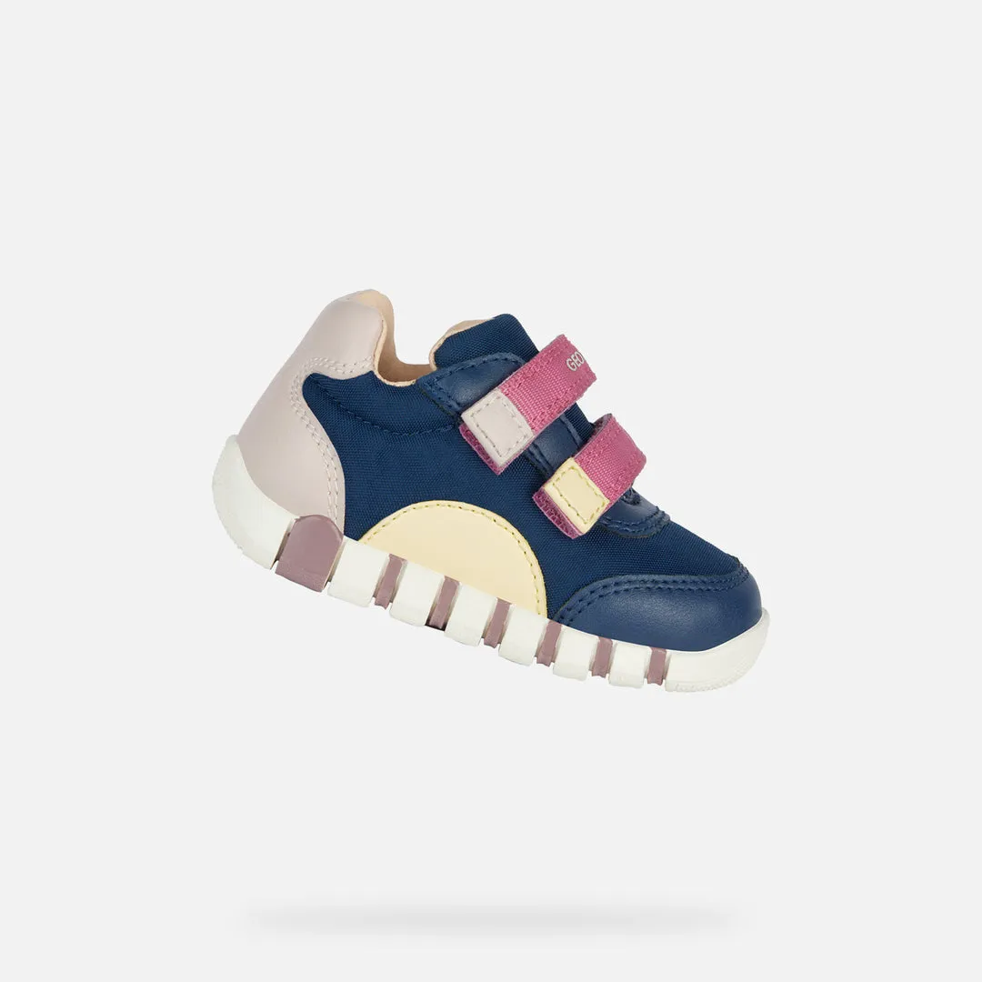 Navy Iupidoo Velcro Sneakers