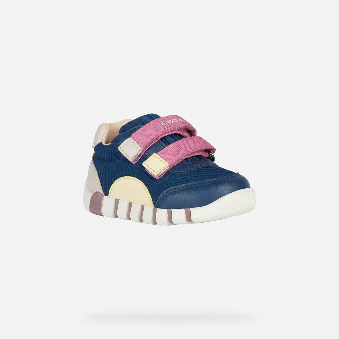 Navy Iupidoo Velcro Sneakers