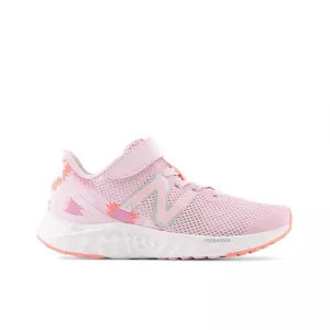 New Balance Light Raspberry Arishi v4 Bungee Lace Children’s Sneaker