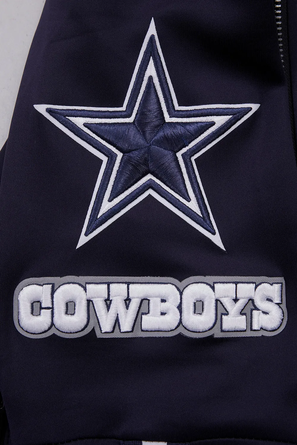 NFL DALLAS COWBOYS CLASSIC MEN'S DK TRACK JACKET (MIDNIGHT NAVY)