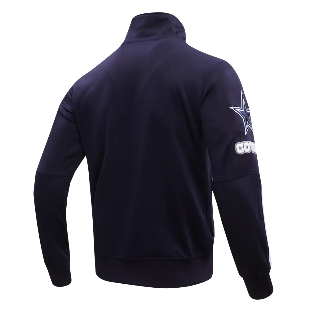 NFL DALLAS COWBOYS CLASSIC MEN'S DK TRACK JACKET (MIDNIGHT NAVY)