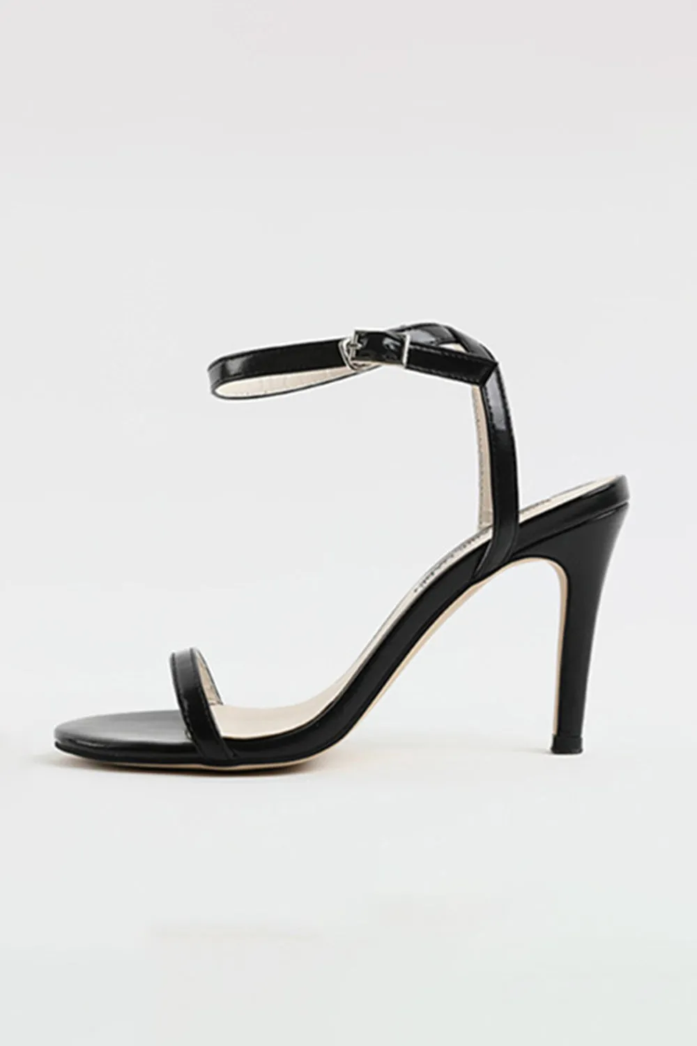 Outdoor Peep Toe Stiletto Heel Shoes With Buckle Ankle Strap