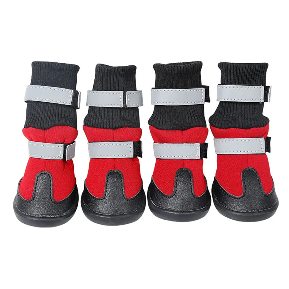 Outdoor Waterproof Warm Durable Reflective Dog Boots