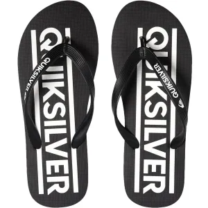 Quiksilver Kids Java Wordmark Flip Flops - Black