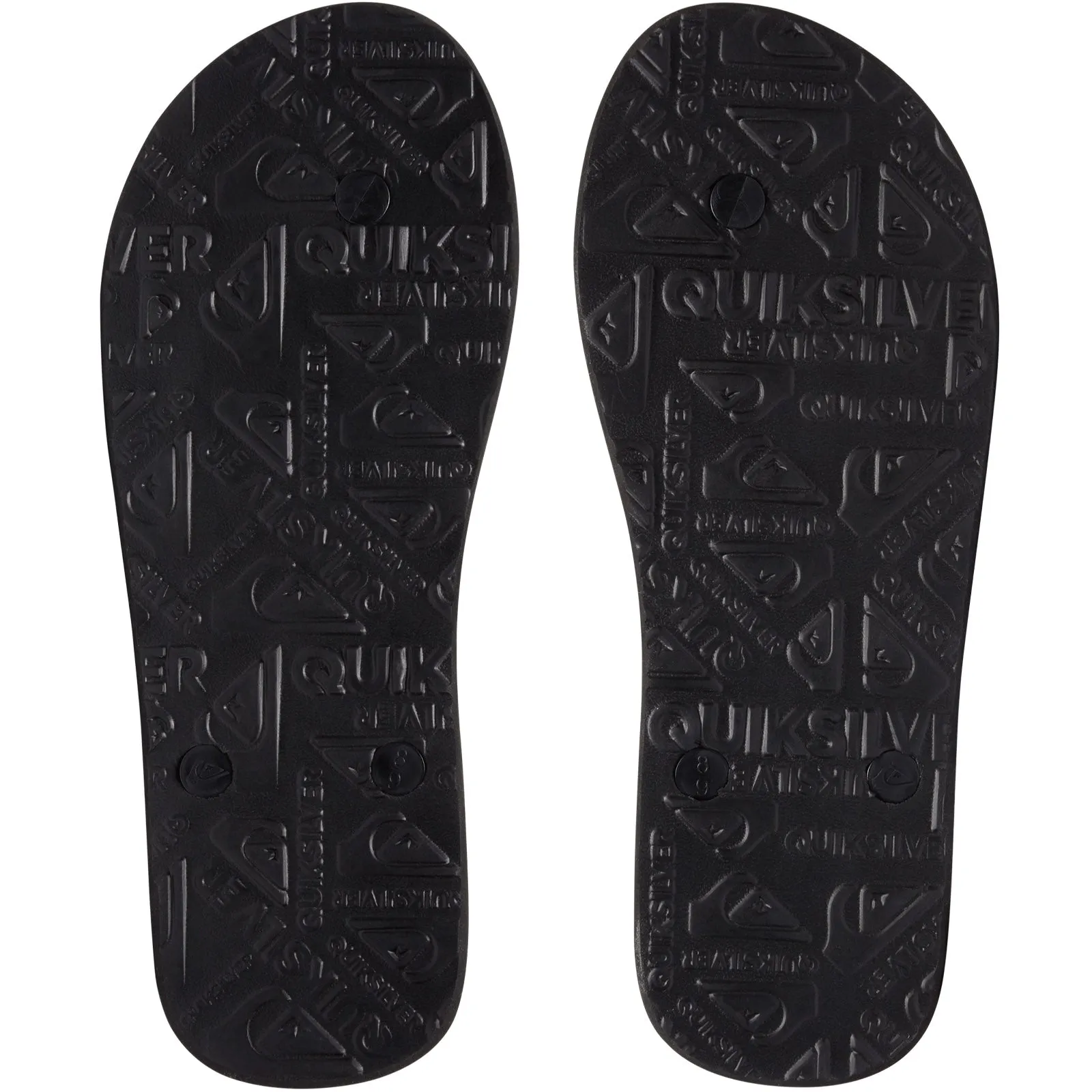 Quiksilver Kids Java Wordmark Flip Flops - Black