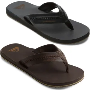 Quiksilver Mens Carver Natural Flip Flops