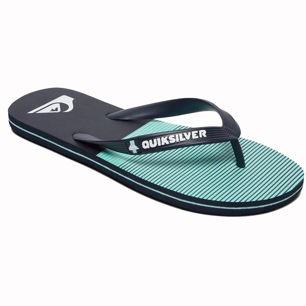 Quiksilver Molokai Tijuana Flip Flops - Blue/Blue/Green