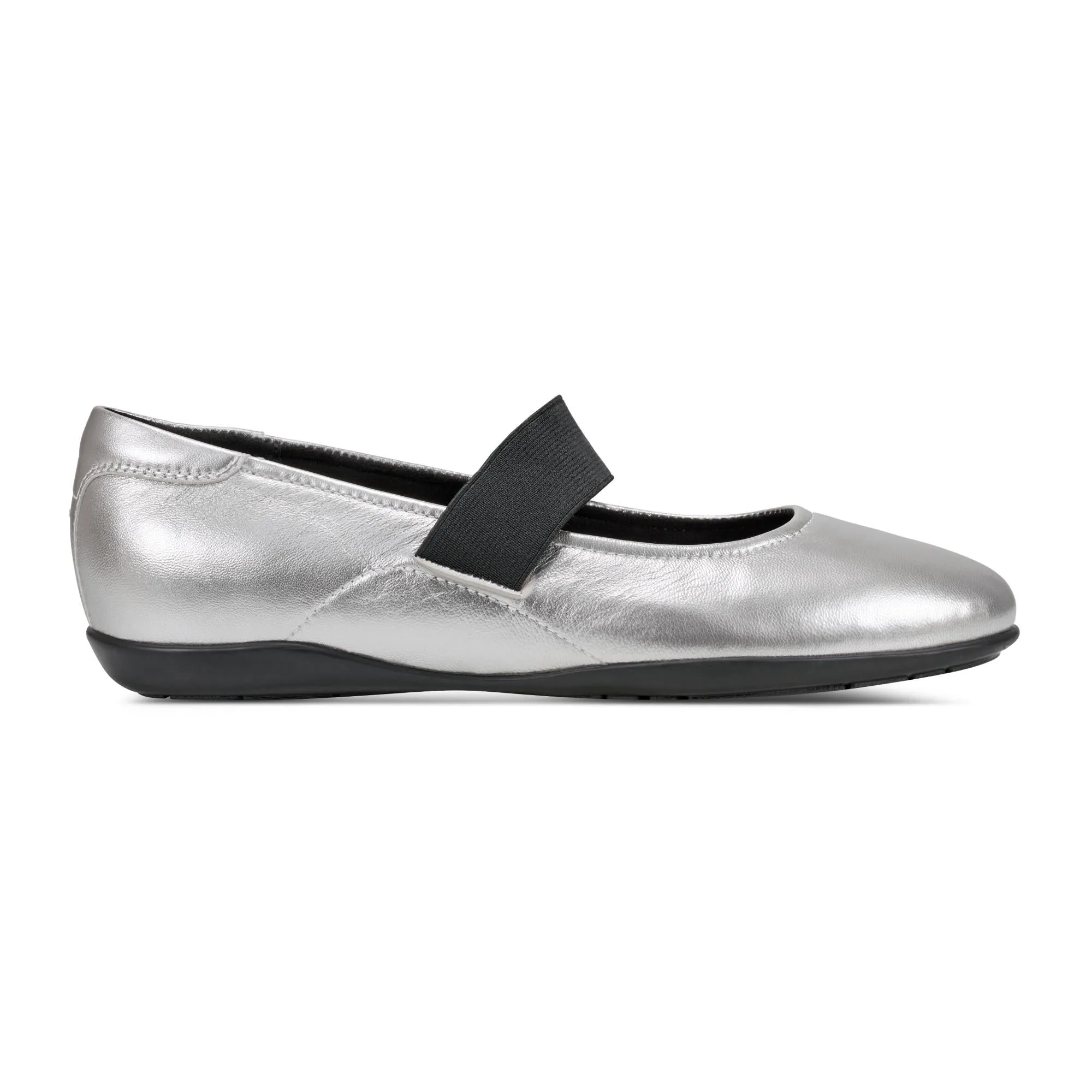 Rockport  Women's Aver2 Ballet Silver M