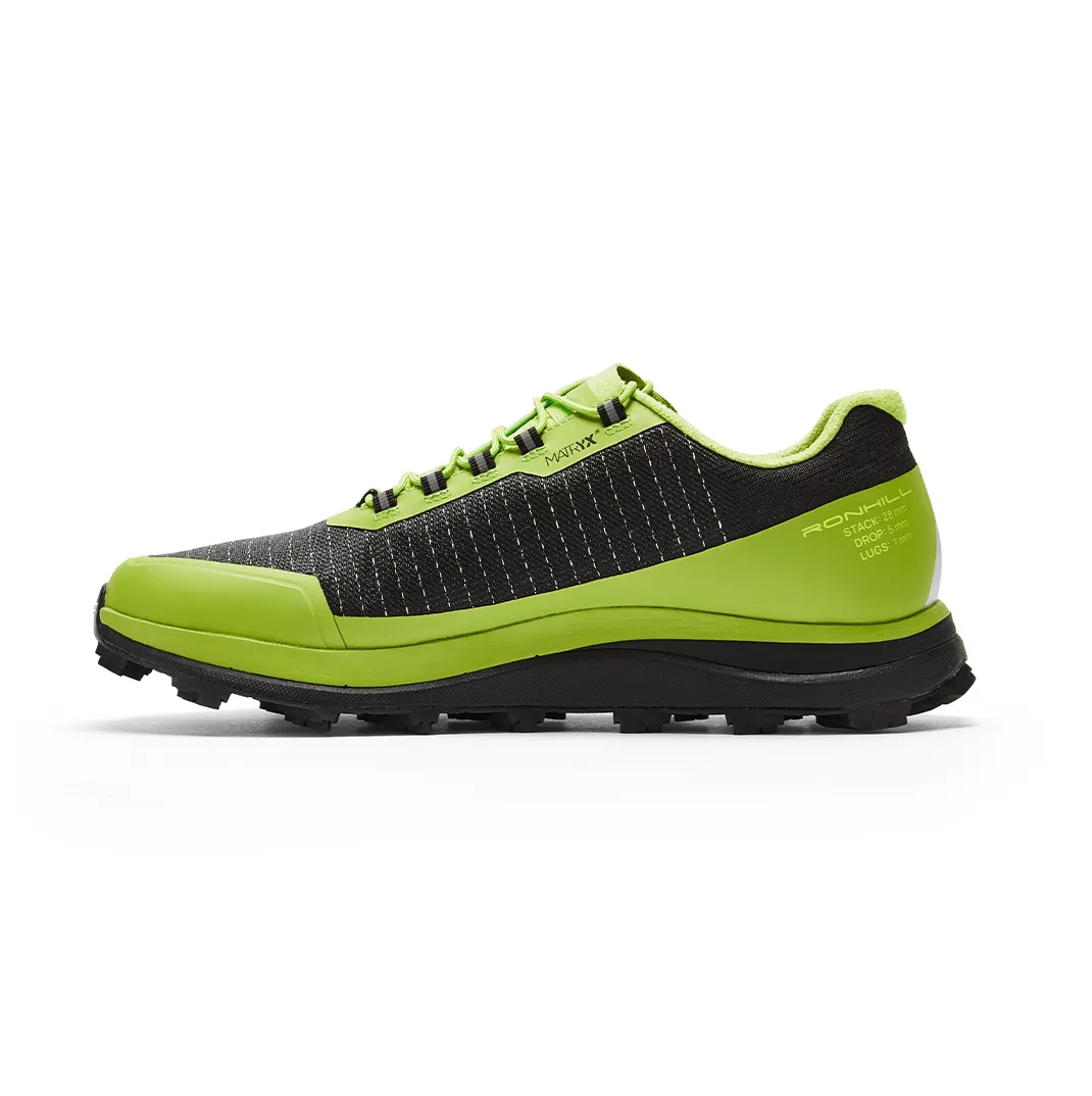 Ronhill Reverence Men's Trail Running Shoes Forest/Lime/Lemon