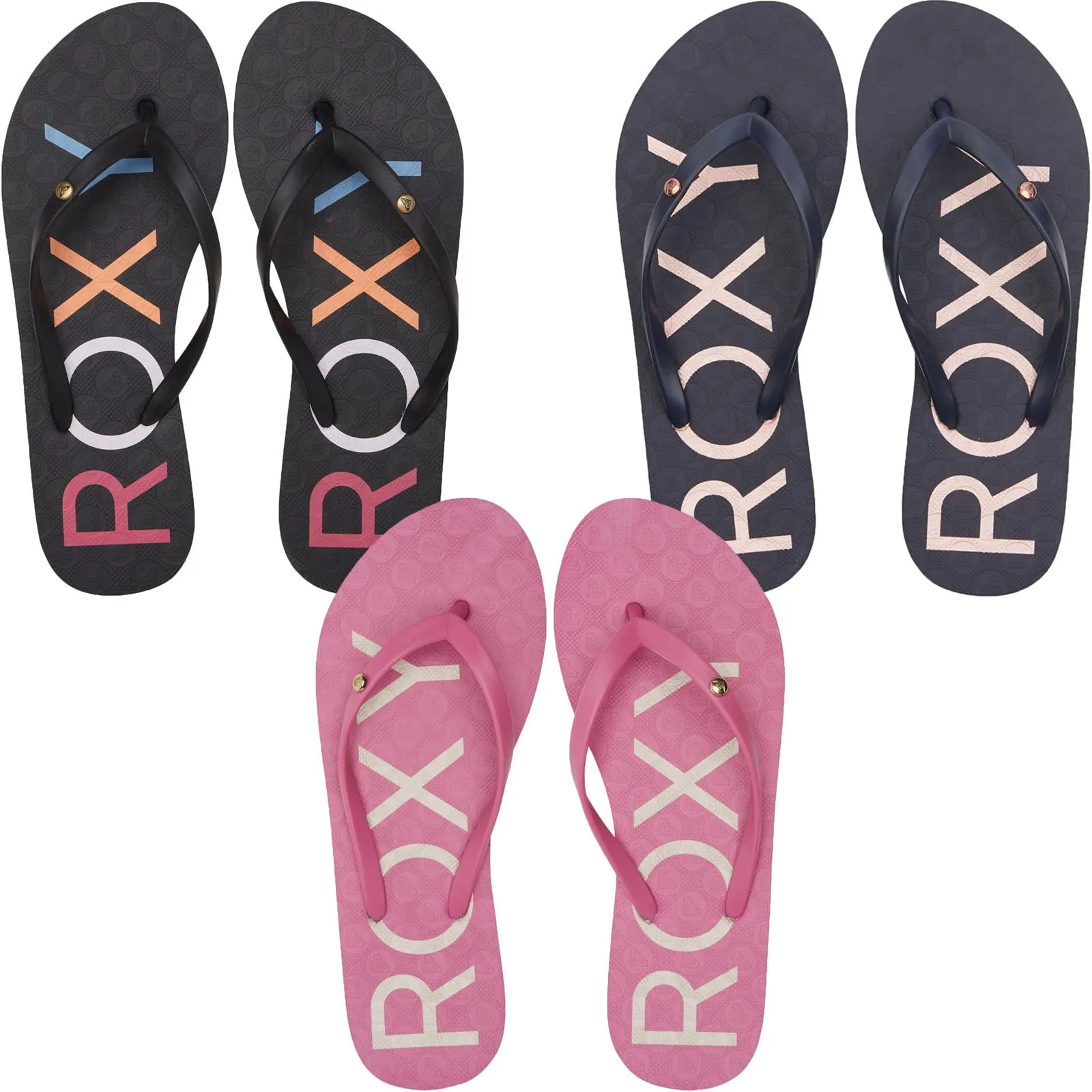 Roxy Womens Sandy Summer Sandals Flip Flops