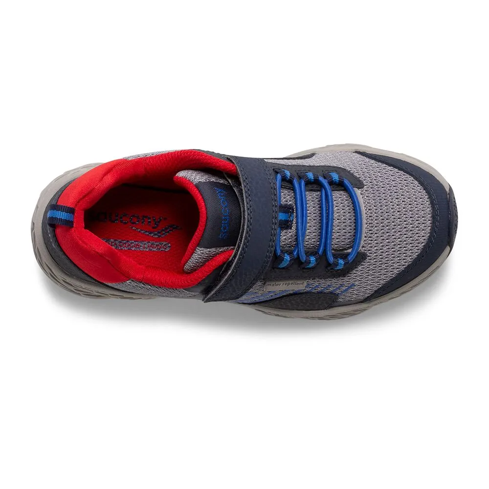 Saucony Navy/Grey/Red Wind Shield A/C Children’s Sneaker