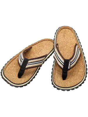 Sinner BEACH SLAPS IIII Men's Flip Flops - Cork/ Brown