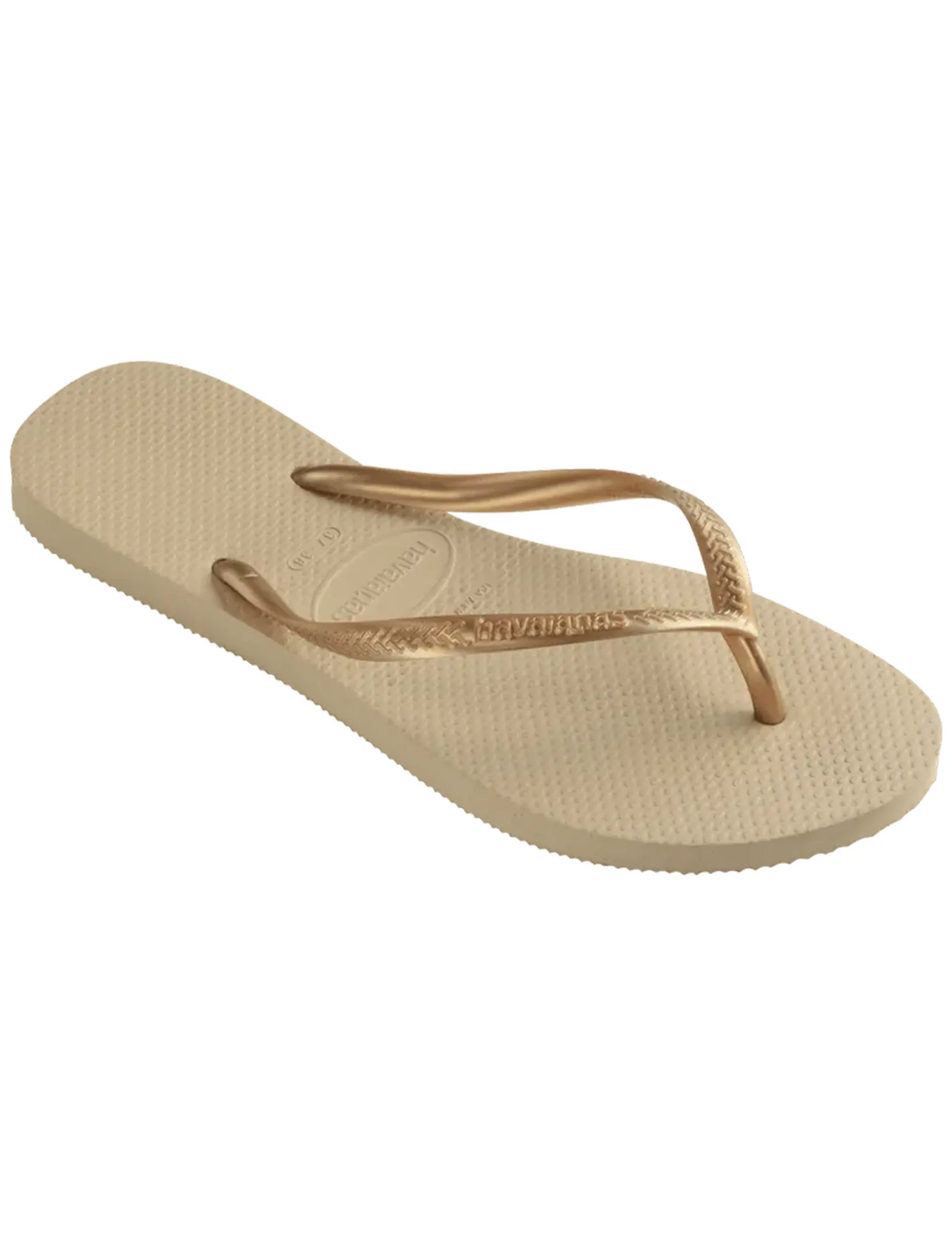 Slim Sandal, Sand Grey/Light Golden