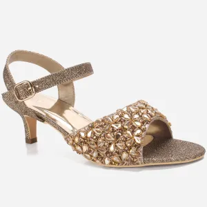 Women's "HARVA" Embellished Wedding Sandals