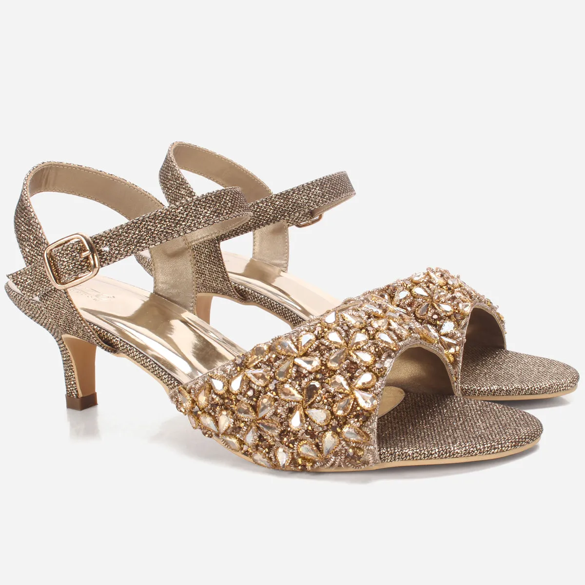 Women's "HARVA" Embellished Wedding Sandals