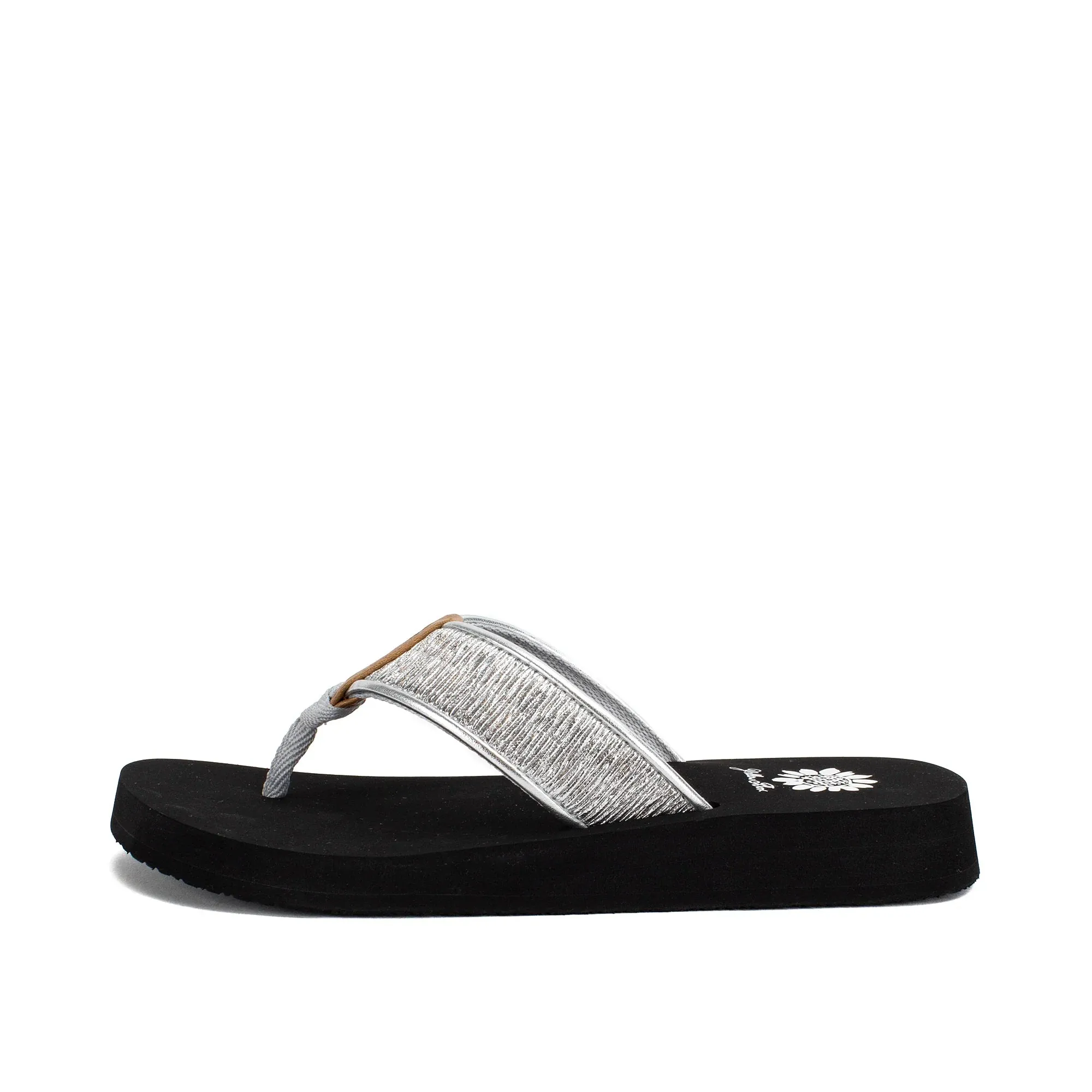 Yellow Box Women's Farah Flip Flop - Silver 59987